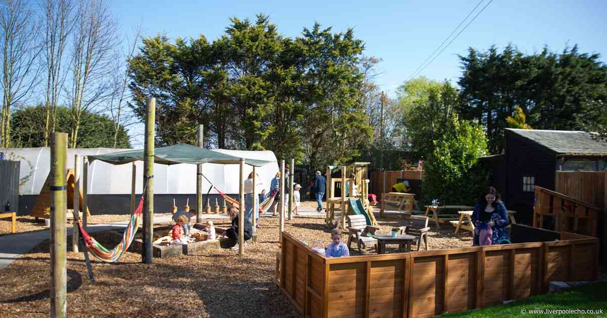 'Nature inspired' play centre where kids can 'get messy and explore'