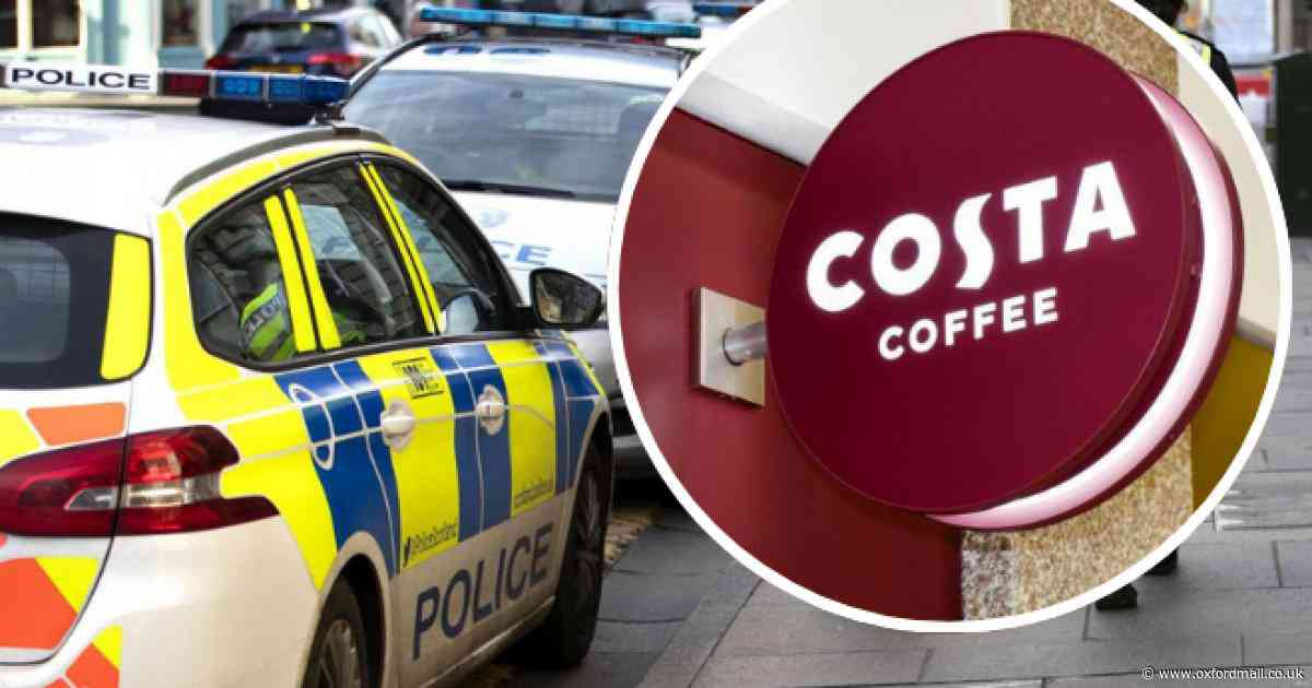 LIVE: Car 'drives through Costa Coffee window' and injures three people