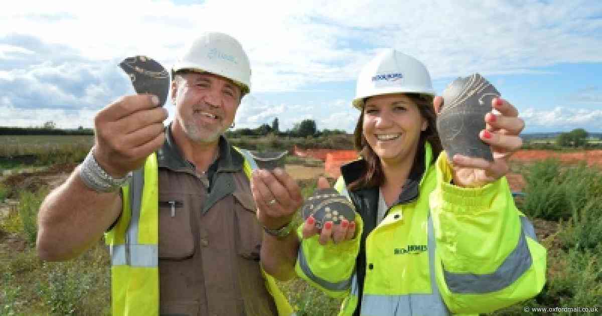 Dig unearths 6,000 years worth of rare artefacts in Oxfordshire