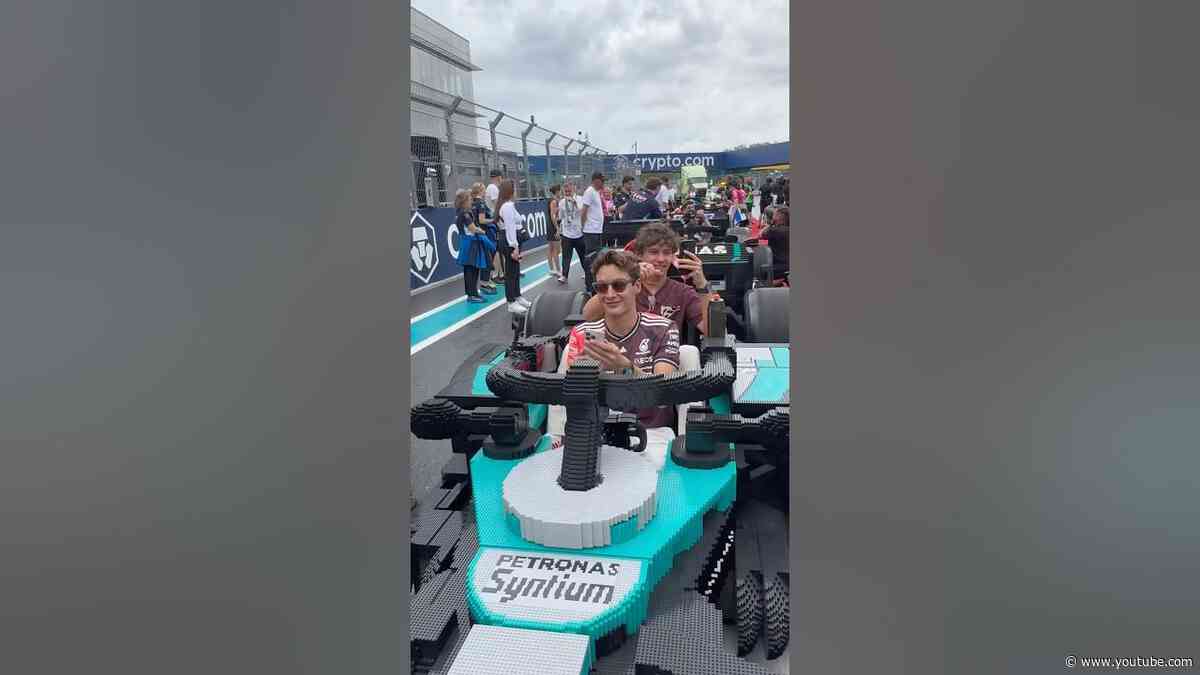 What Happens When F1 Drivers Drive LEGO Cars?! Absolute Cinema ✨