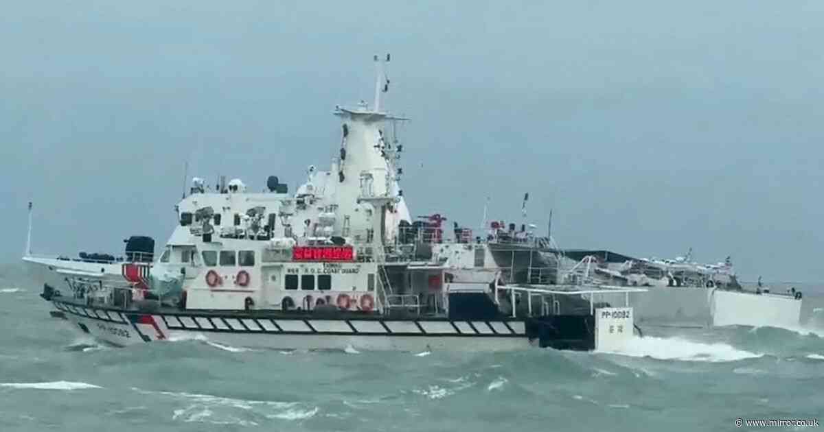 Top admiral's chilling warning China will soon be able to defeat US in war