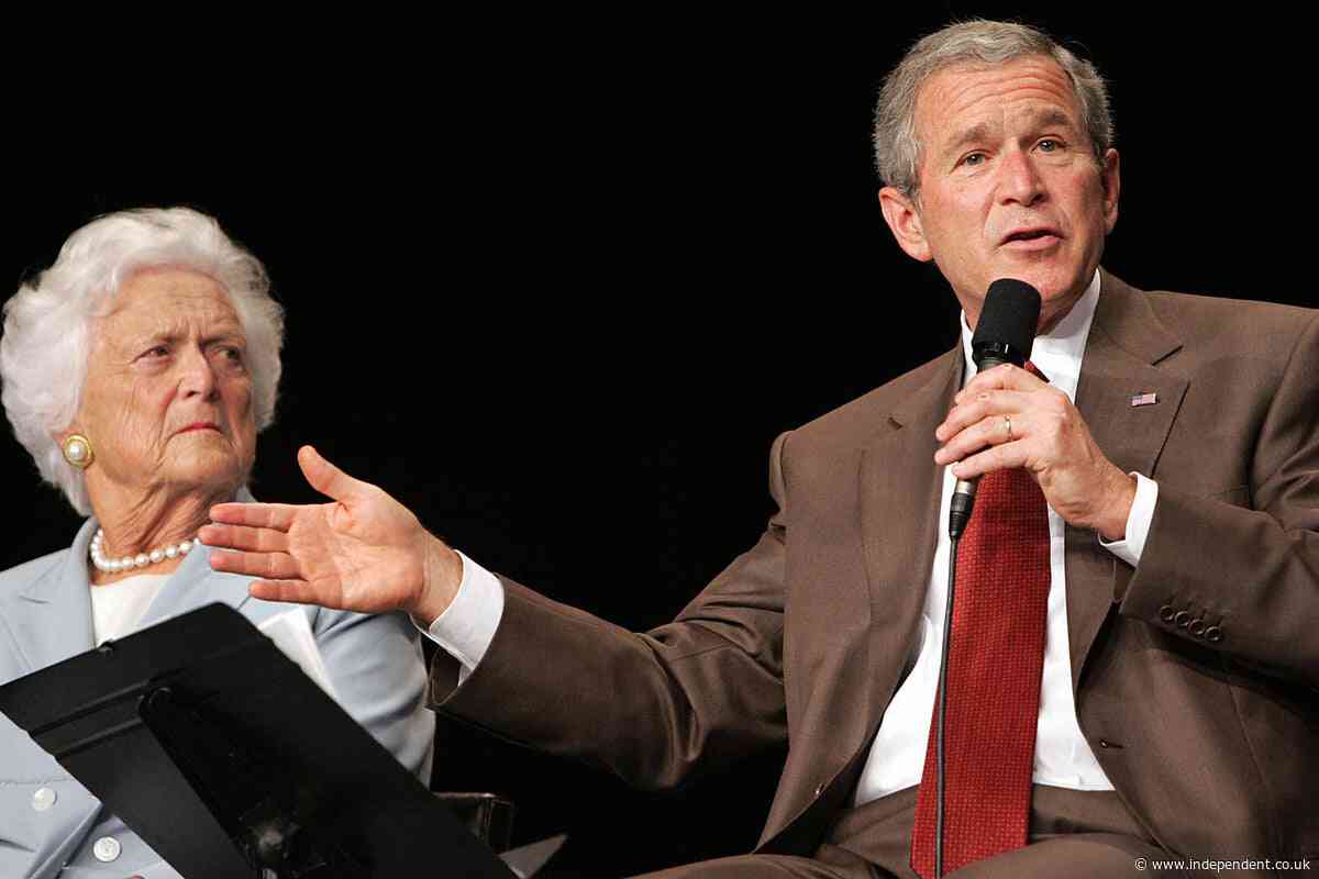 Melania hosting a White House event to honor Barbara Bush – her son, George, is skipping the ceremony