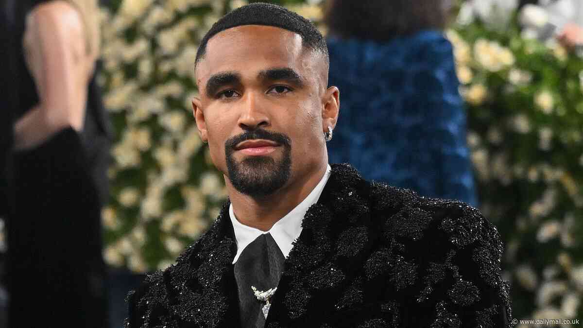 Jalen Hurts branded 'anti-American' for attending the Met Gala after rejecting Donald Trump invite