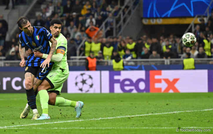 Araujo faces uncertain Barcelona future after UCL horror show against Inter
