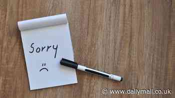 The number of times Brits say sorry per day revealed - so, are you guilty of over-apologising?