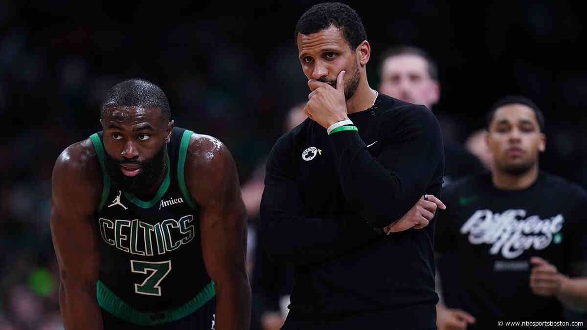 This Mazzulla exchange says it all about Celtics&#39; 3-point mentality