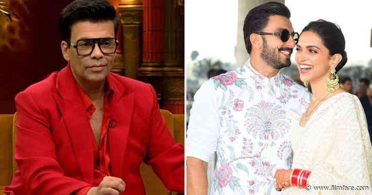 âœRespect Deepika and Ranveerâs love storyâ - Karan Johar slams trolls