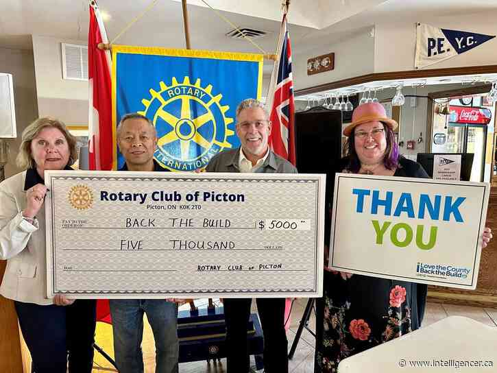 Over two decades of giving: Rotary Club of Picton donates $5,000 toward new CT Scanner