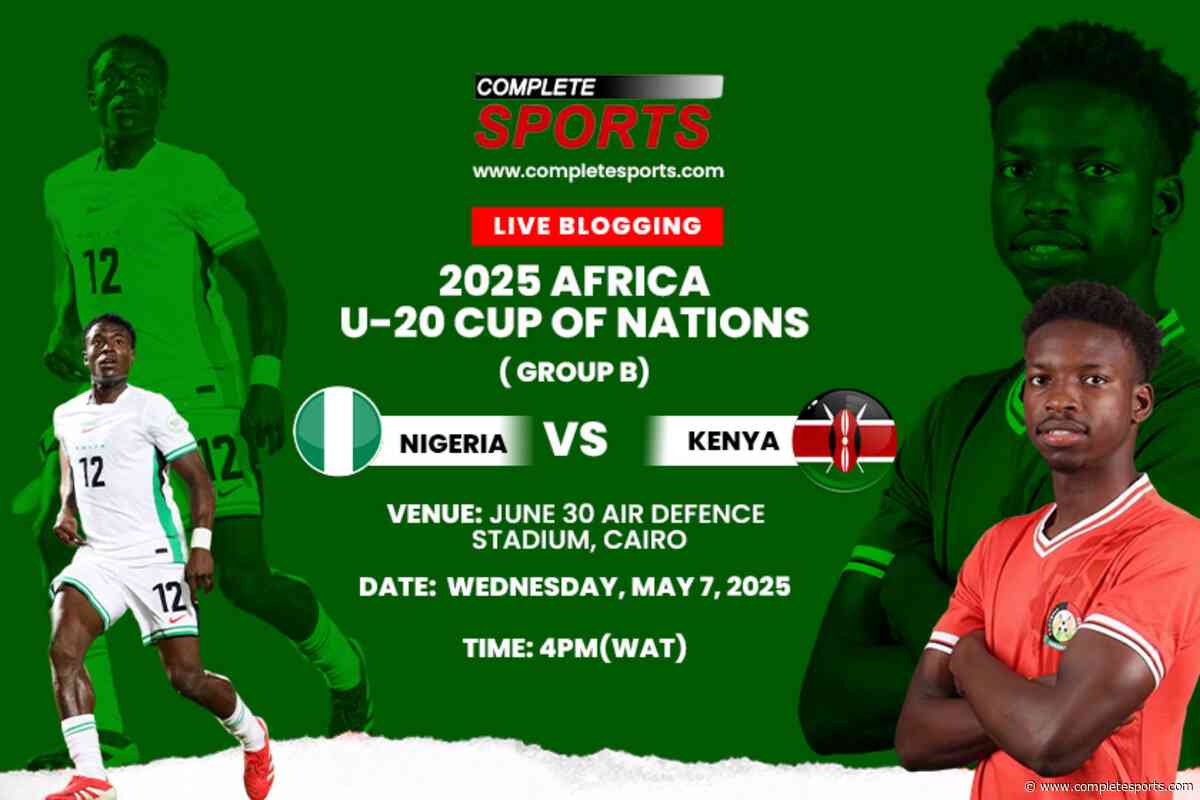Nigeria Vs Kenya Live Blogging – Egypt 2025 U-20 AFCON: Group B Matchday 3