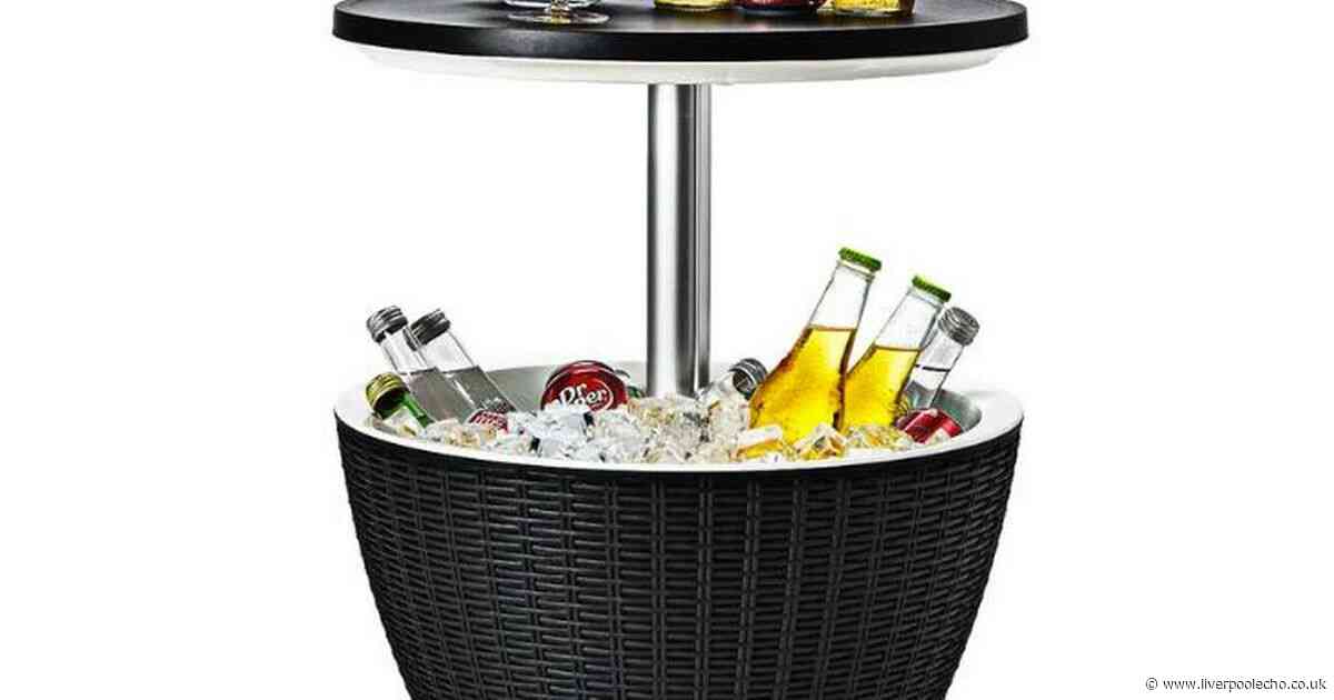 Debenhams slashes 53% off drinks cooler that doubles up as a side table