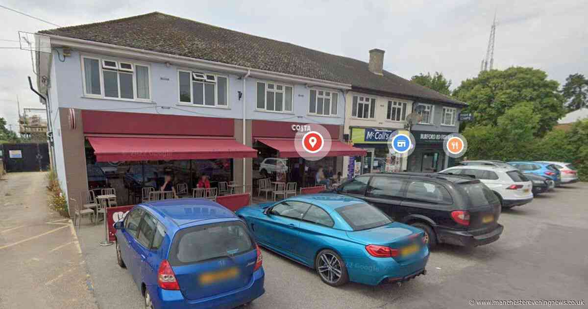 Three people injured after incident involving vehicle driving into Costa Coffee in Oxfordshire