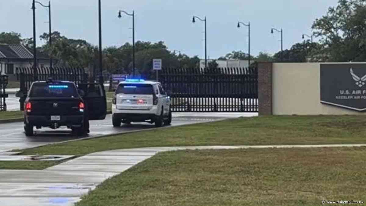 'Active shooter' sparks lockdown at Mississippi Air Force base