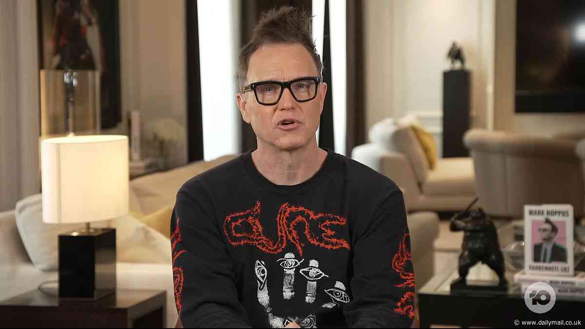Blink-182's Mark Hoppus shares how accidentally revealing his cancer battle to the world saved him: 'It was a blessing'