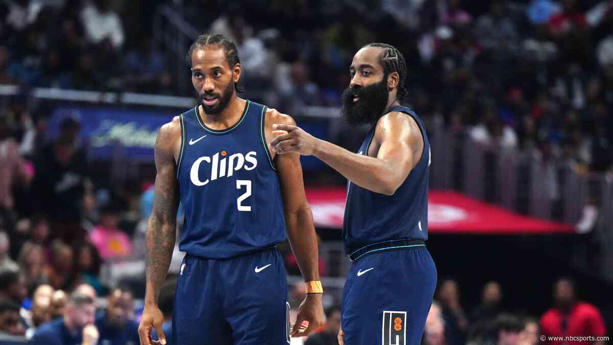 Clippers likely run it back with Harden, Leonard, &#39;I definitely believe in those two&#39; GM Frank says