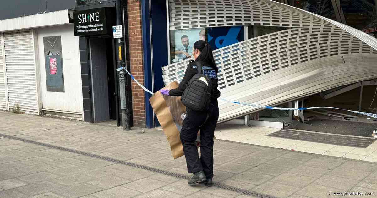 Police appeal after ram-raiders crash through Boots storefront and snatch aftershave