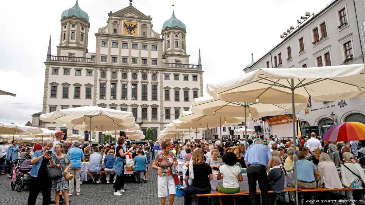 Programm für „375 Jahre Friedensfest“ startet mit Festakt und Haus aus Pappe