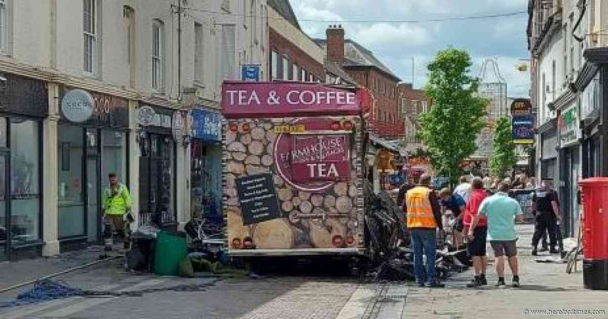 'A family have lost their business': Mayfair stall destroyed in fire