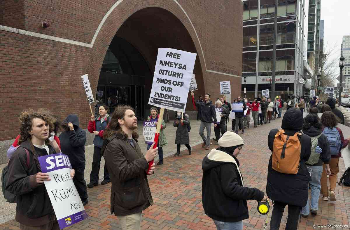 Turkish Tufts University student detained by ICE can be sent to Vermont, appeals court rules