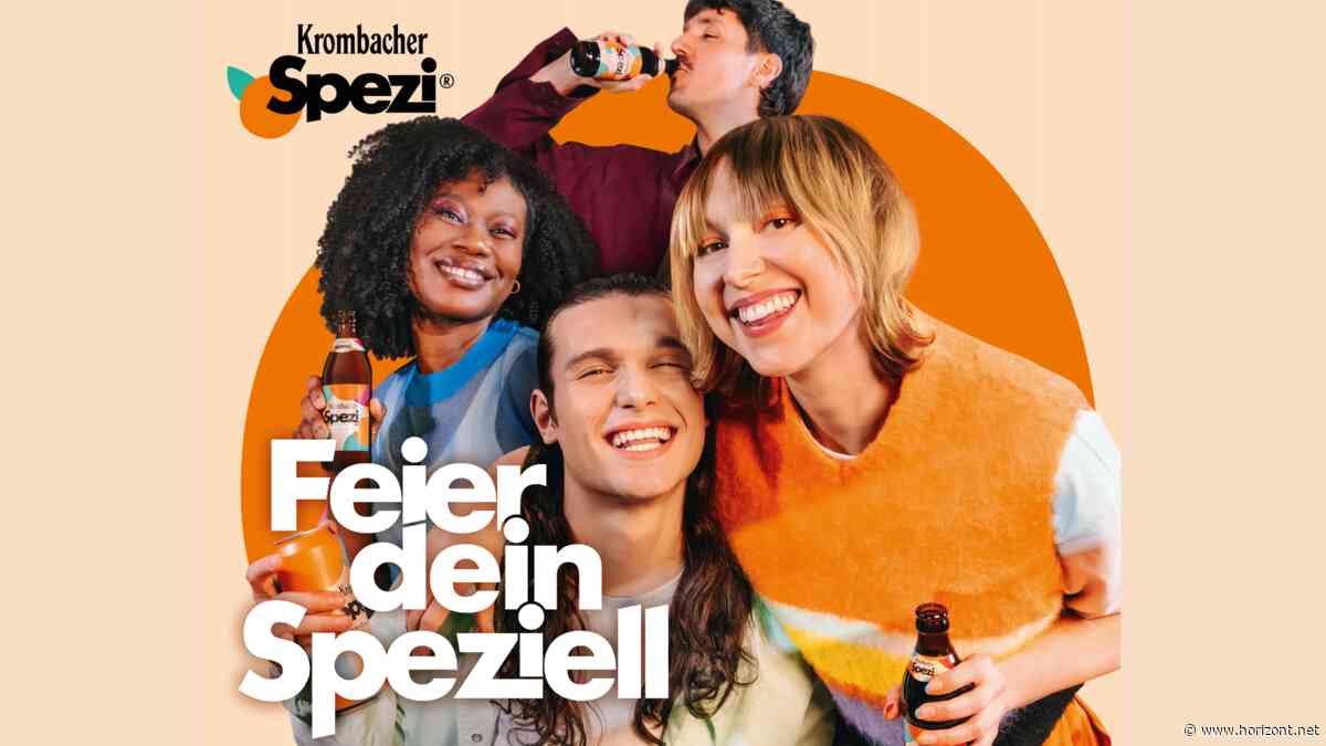 Kreation von Glück Berlin: Krombacher Spezi feiert unsere Einzigartigkeit in bunten Farben 
