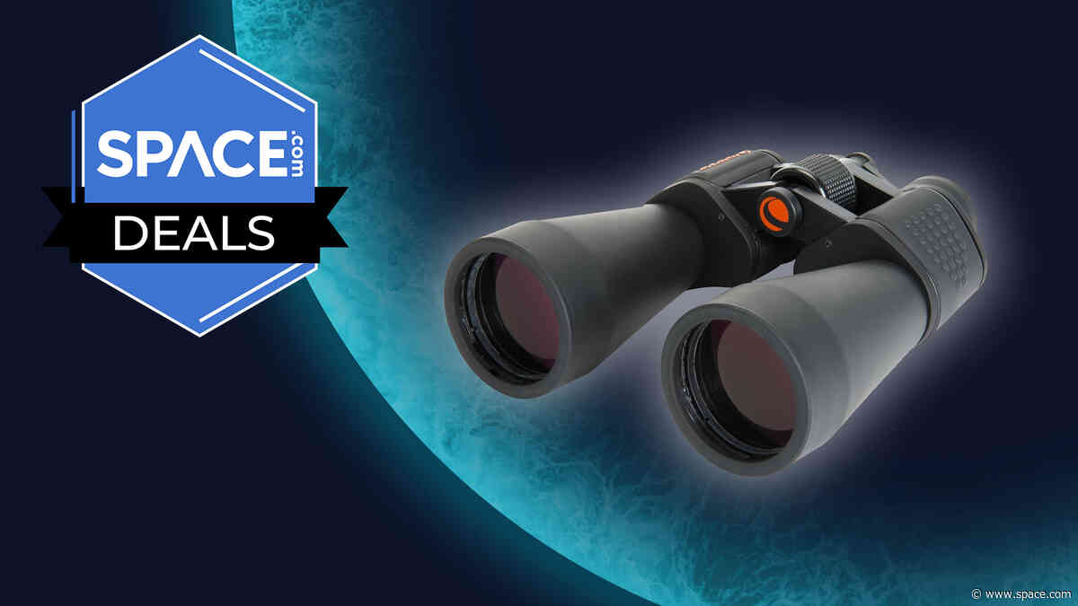 Get closer to the Flower Moon with 27% off these SkyMaster 12x60 binoculars from Celestron