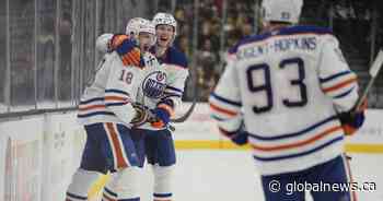 Edmonton Oilers mount another comeback to earn a rare Game 1 win in a playoff series