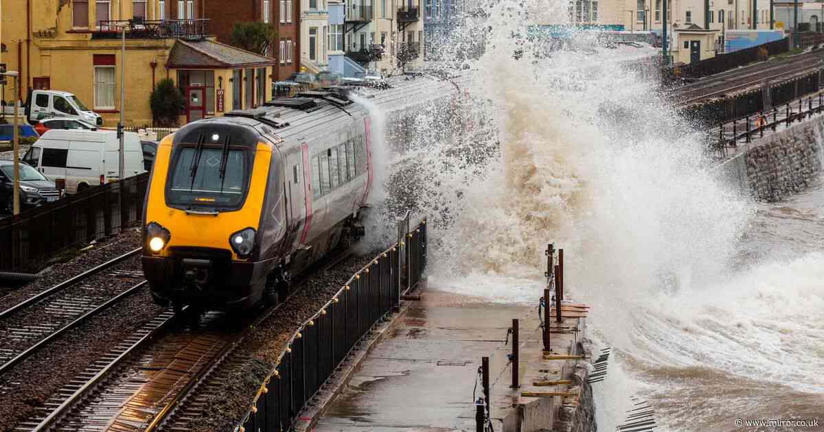130 days worth of train delays caused by floods last year in UK as thousands cancelled