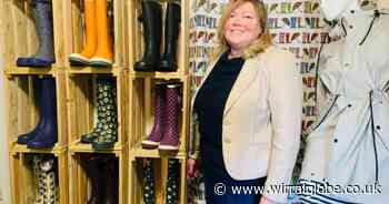 Wirral woman celebrating 10 years of wellington boot business