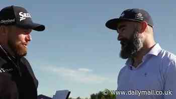 Golf star Shane Lowry tells Jason Kelce how Taylor Swift inspired shock Travis transformation