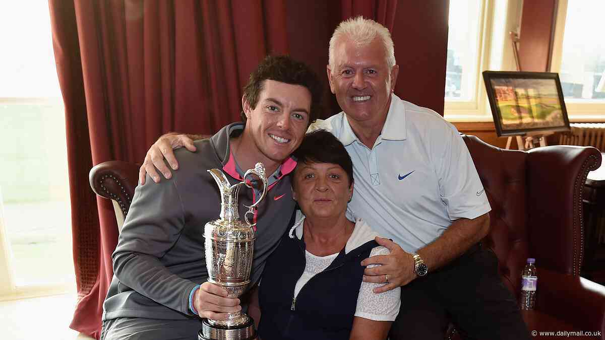 Rory McIlroy reveals he was reduced to a 'mess' after seeing his mum and dad for the first time since his Masters triumph and admits he tried to keep his homecoming as 'private as possible'