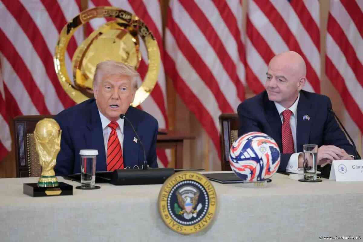 Trump claims reinstating Russia for FIFA World Cup could 'incentivize' Putin to end Ukraine war