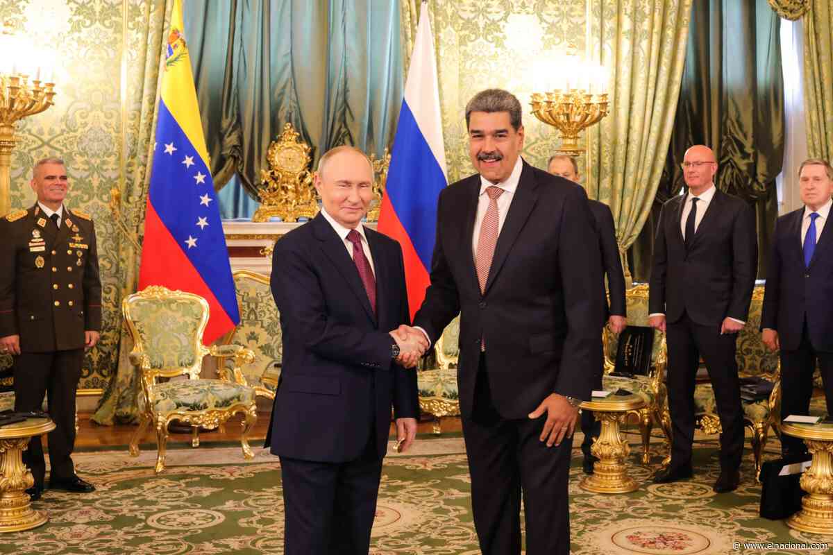 Maduro y Putin firman acuerdo de cooperación durante reunión en Moscú