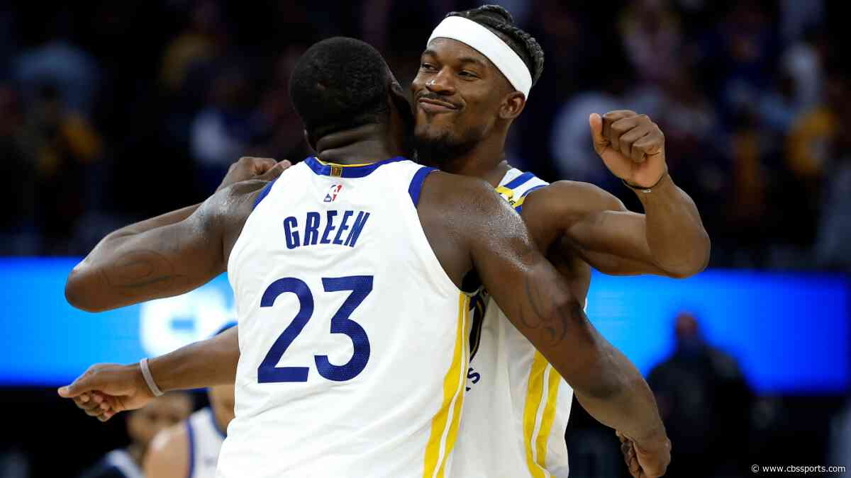 Warriors' Draymond Green hypes up Jimmy Butler after Stephen Curry injury: 'We won't panic'