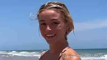 Livvy Dunne stuns in leopard print bikini on vacation with her sister