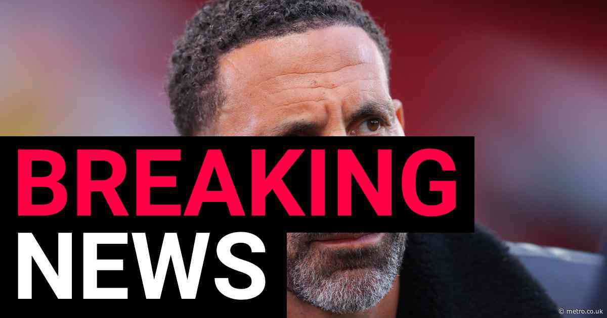 Rio Ferdinand in hospital and misses huge PSG vs Arsenal clash