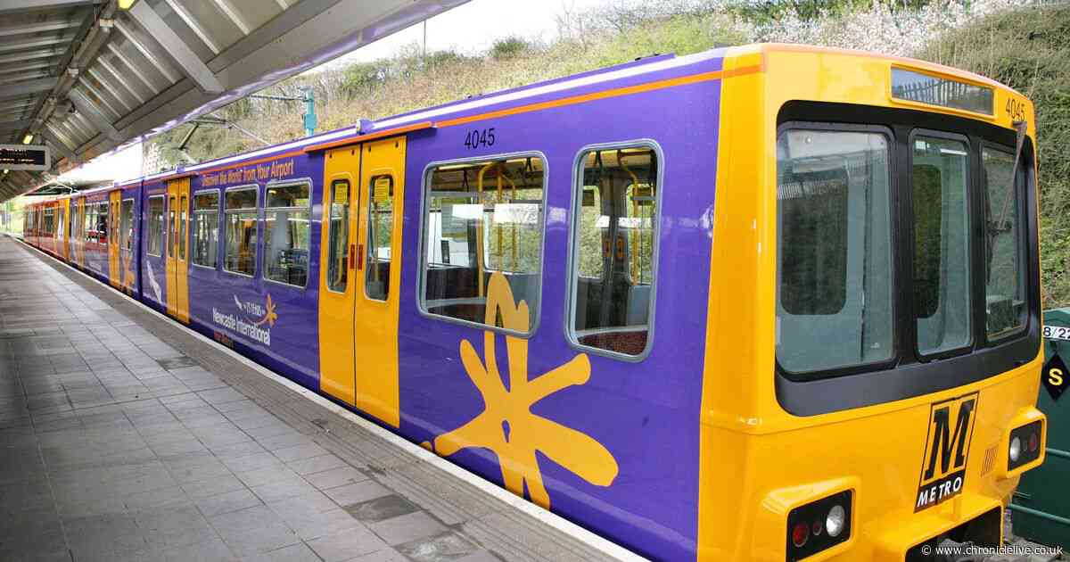 Metro passengers warned of four-day line closure which will impact trains for Newcastle Airport