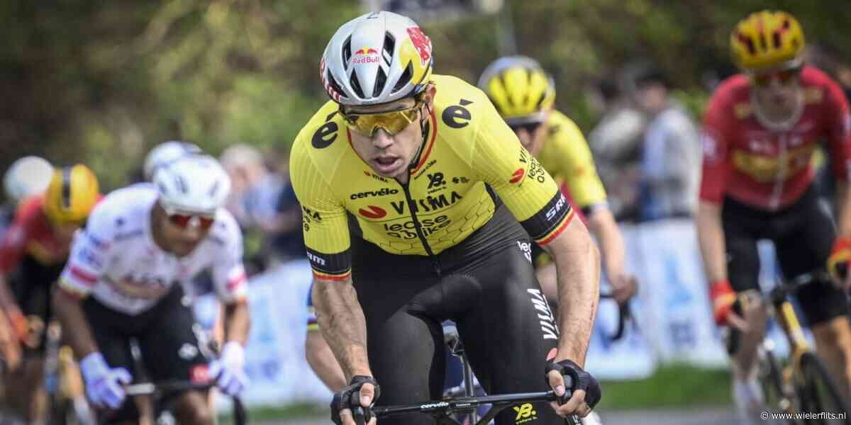 Wout van Aert met vraagtekens aan Giro-start door aanslepende infectie: &#8220;Roze trui meer droom dan realiteit&#8221;