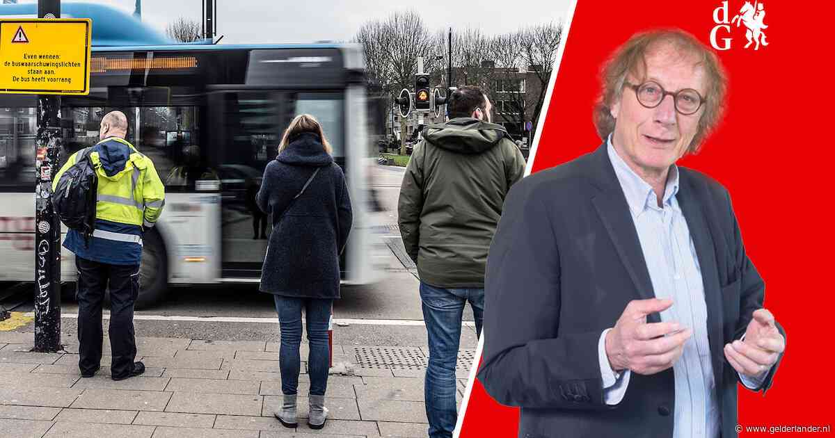 Soms kán ik denken: ik hoop niet dat een bus me nu schept