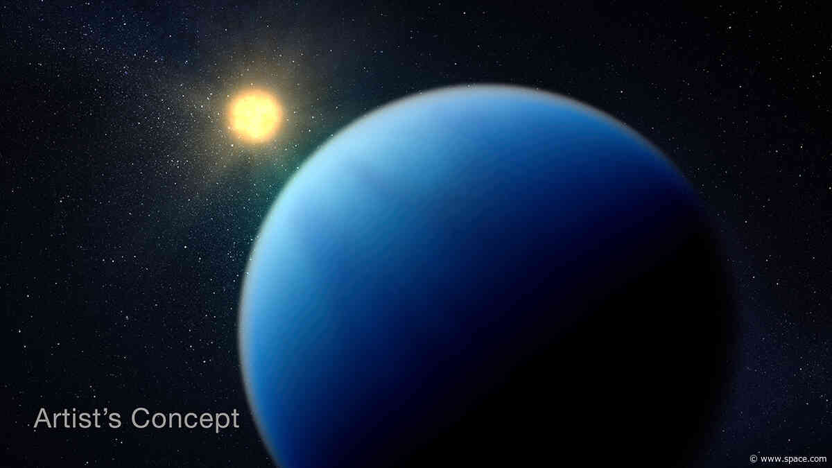 James Webb Space Telescope finds water in the air of exotic 'sub-Neptune' exoplanet