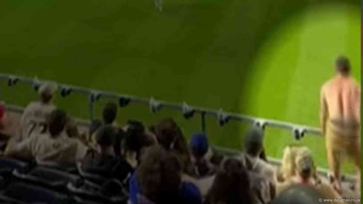 Shocking new footage shows how Pirates fan fell from 21ft wall before being left in critical condition