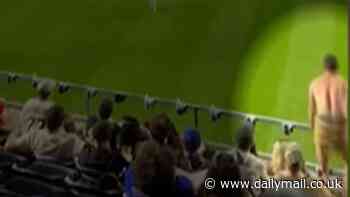 Shocking new footage shows how Pirates fan fell from 21ft wall before being left in critical condition