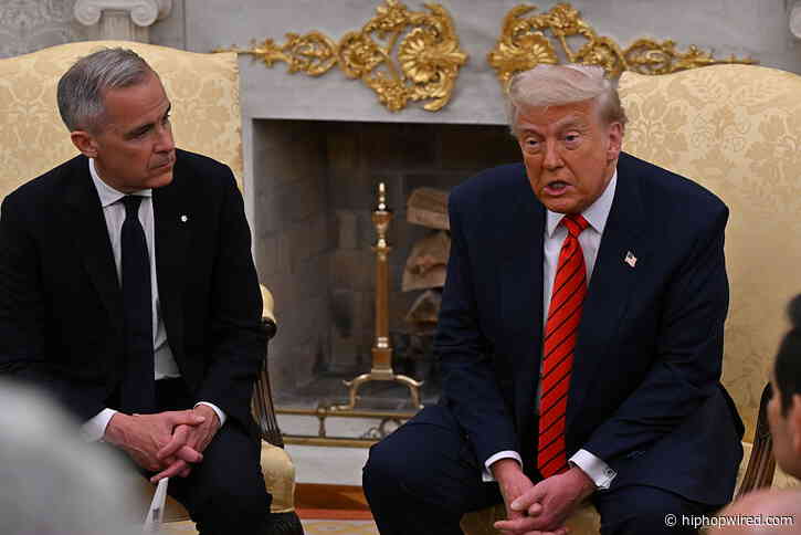 President Donald Trump & Canada PM Mark Carney’s Meeting Sparks Reactions On X