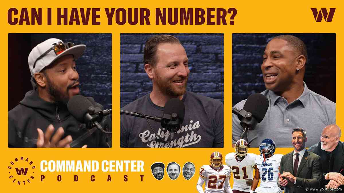2027 NFL Draft 🏛️ + Untouchable Jersey #s + UDFA Stars | Podcast | Washington Commanders | NFL