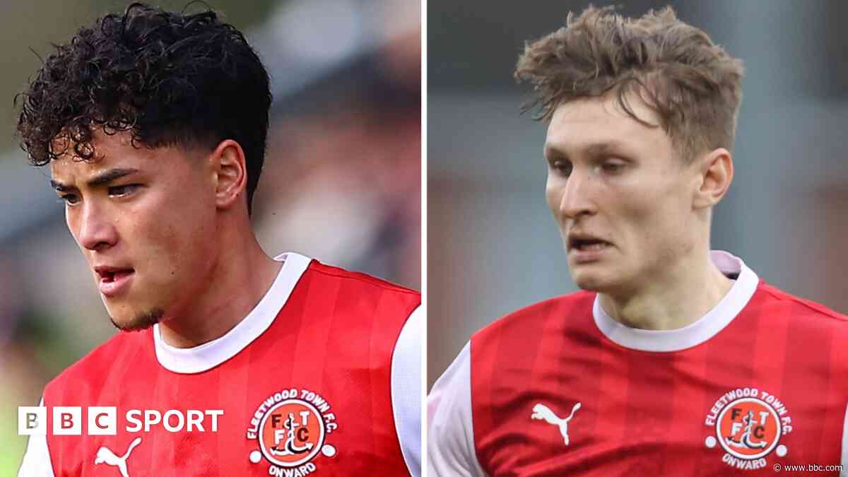 New deals for duo as three leave Fleetwood