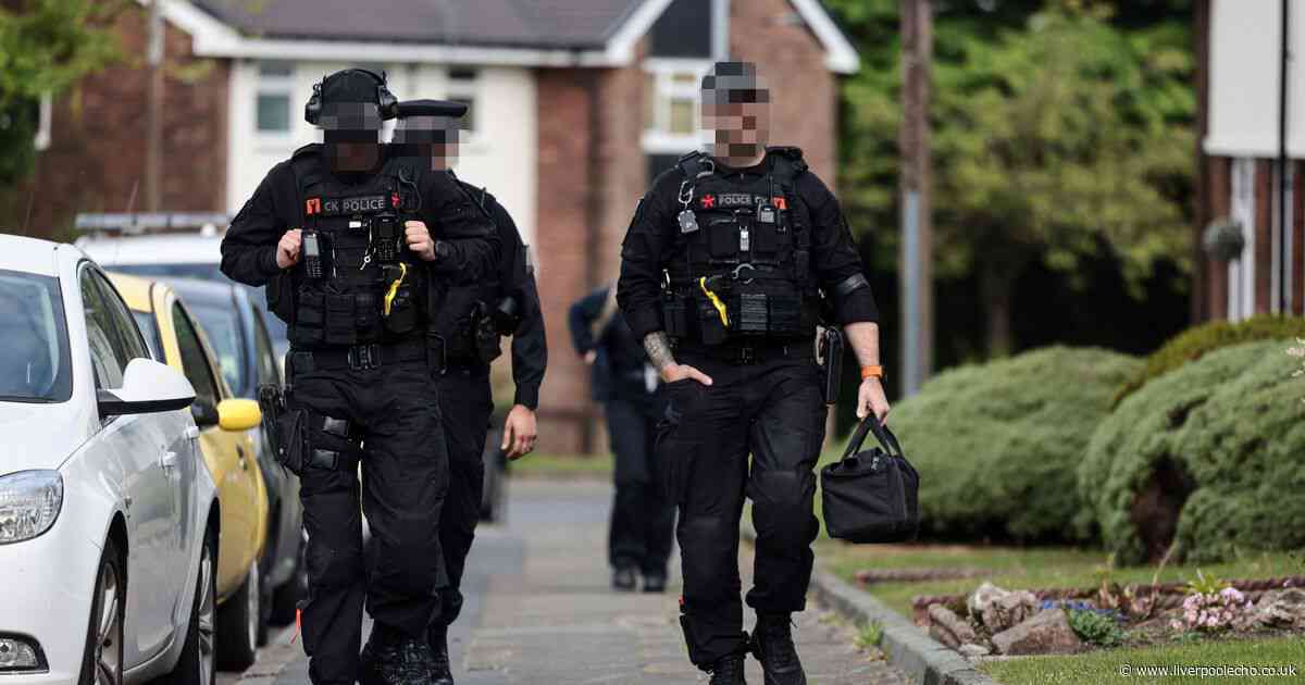 Haul of replica weapons and Nazi material found after raids in Southport and Manchester