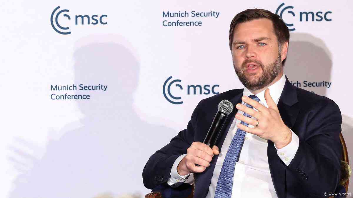 "Wir sind frustriert": US-Vize Vance hat Europa wieder lieb, Ukraine und Russland weniger