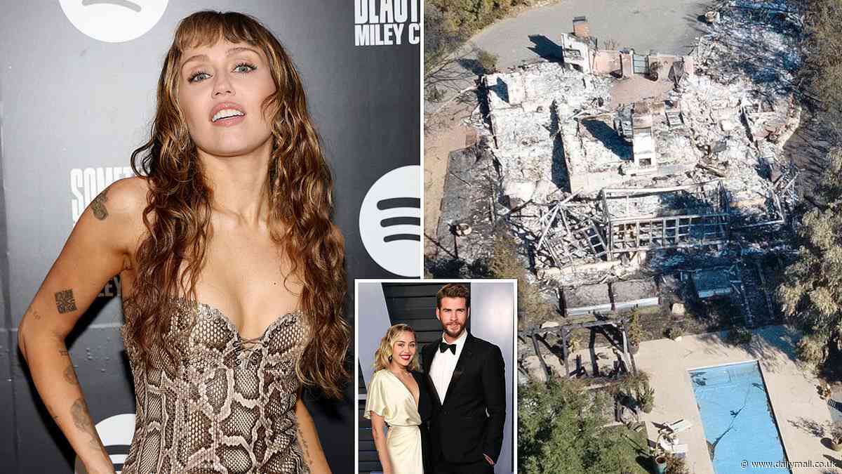 Miley Cyrus reveals why she's grateful the house she shared with Liam Hemsworth burned down