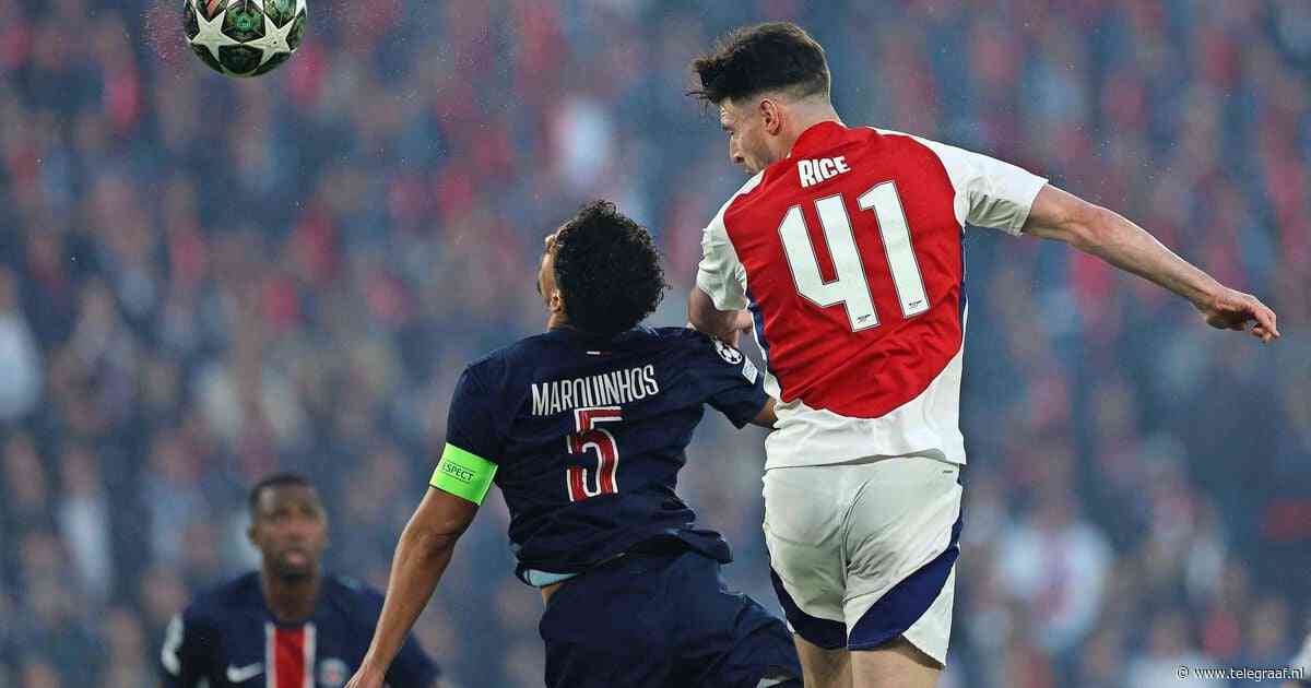 LIVE | PSG raakt paal nadat Arsenal-storm iets is gaan liggen