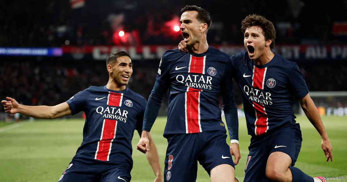 PSG via Fabián Ruiz op voorsprong tegen Arsenal, dat grote kansen liet liggen
