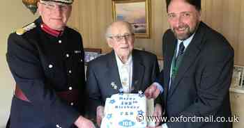 Witney World War 2 veteran turns 105, hours before VE Day