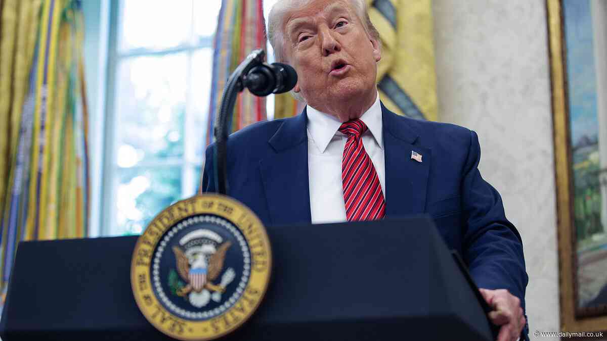 Trump tears into Putin saying he's 'not happy' about status of peace talks
